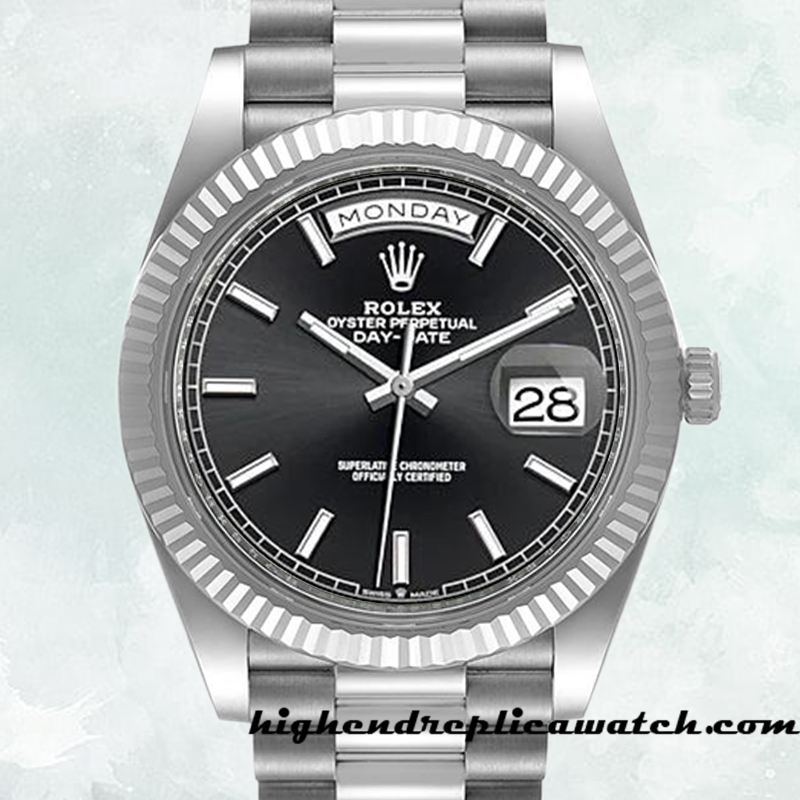High End Replica Rolex Day-Date Men's Rolex Calibre 2836/2813 m228236-0003 15mm
