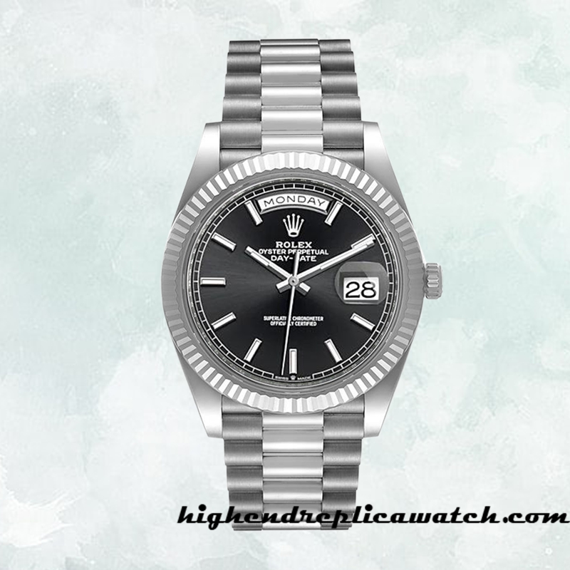 High End Replica Rolex Day-Date Men's Rolex Calibre 2836/2813 m228236-0003 15mm - Image 2