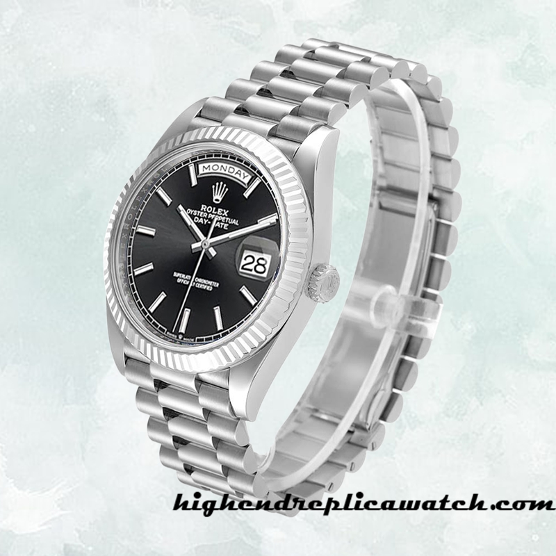 High End Replica Rolex Day-Date Men's Rolex Calibre 2836/2813 m228236-0003 15mm - Image 3
