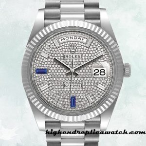 High End Replica Rolex Day-Date Rolex Calibre 2836/2813 m228236-0009 Men's 15mm