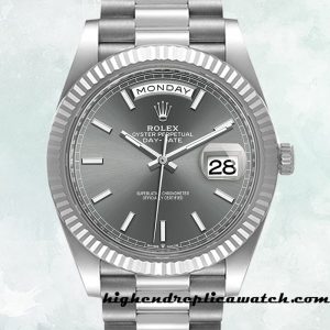 High End Replica Rolex Day-Date m228236-0013 Men's Rolex Calibre 2836/2813 Hands and Markers Automatic