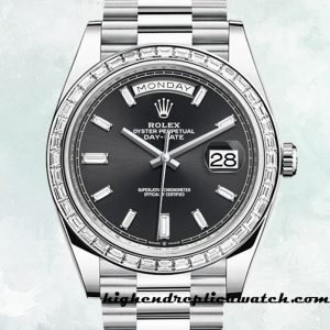High End Replica Rolex Day-Date 228396 Rolex Calibre 2836 Men's Automatic