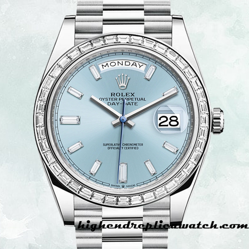 High End Replica Rolex Day-Date m228396tbr-0002 Men's Rolex Calibre 2836 Automatic