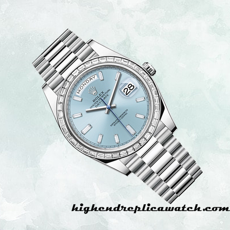 High End Replica Rolex Day-Date m228396tbr-0002 Men's Rolex Calibre 2836 Automatic - Image 3