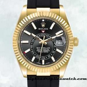 High End Replica Rolex Sky-Dweller Rolex Calibre 9015/Mingzhu Engine m326238-0009 Men's Around 15mm