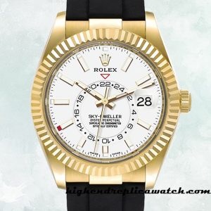 High End Replica Rolex Sky-Dweller Men's Rolex Calibre 9015/Mingzhu Engine m326238-0006 Around 15mm Automatic