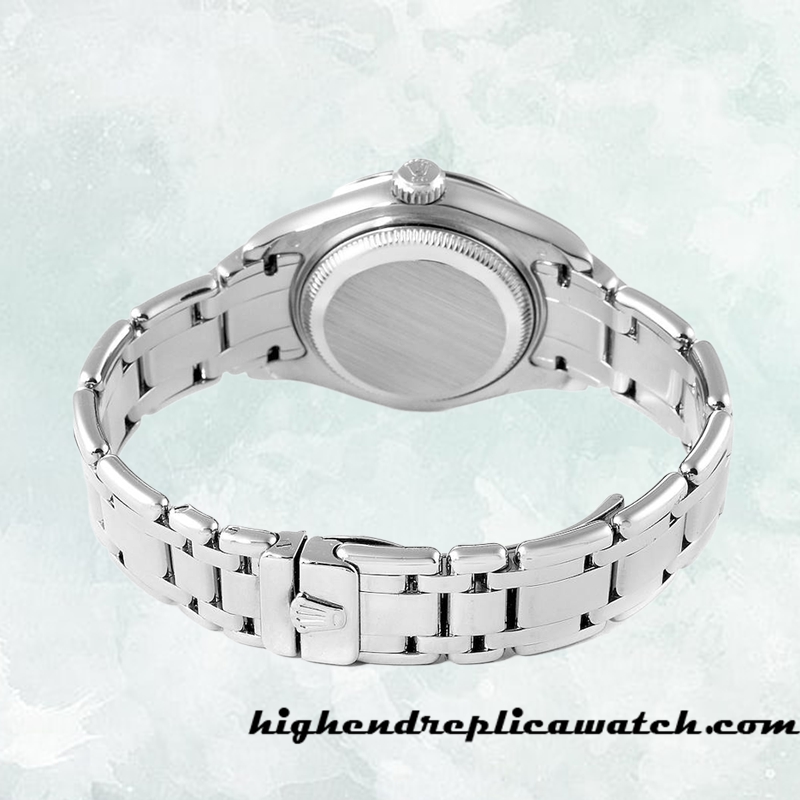 High End Replica Rolex Pearlmaster m80299-0061 Rolex Calibre 2813 Ladies Around 18mm - Image 4