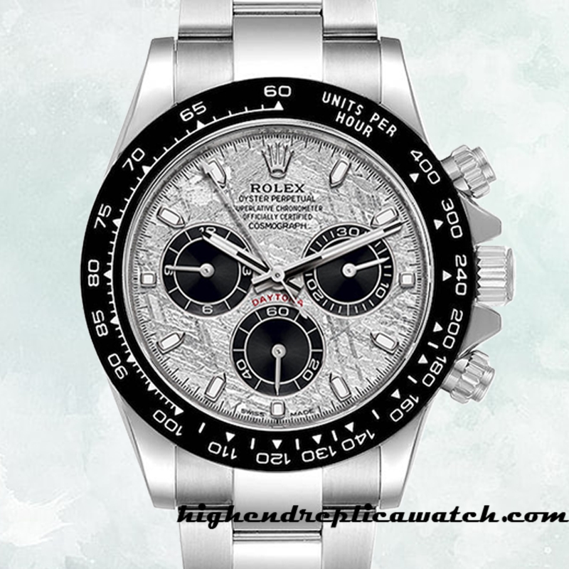 High End Replica Rolex Daytona 116500 Rolex Calibre 7750/Mingzhu Engine Men's Hands and Markers