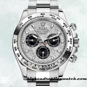 High End Replica Rolex Daytona Men's Rolex Calibre 7750/Mingzhu Engine m116509-0073 Silver-tone 15mm