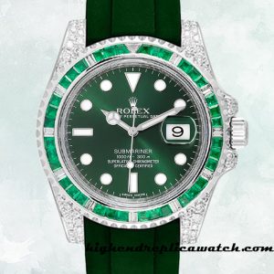 High End Replica Rolex Submariner Men's 116610 Rolex Calibre 2836/2813 Green-tone