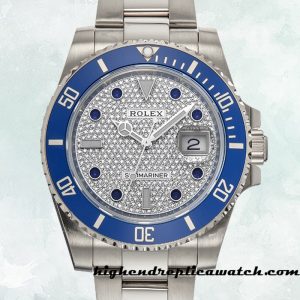 High End Replica Rolex Submariner Rolex Calibre 2813 116610 Men's Silver-tone Automatic