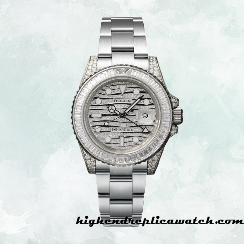 High End Replica Rolex GMT-Master II Men's Rolex Calibre 2813 116769 13mm Hands and Markers - Image 2