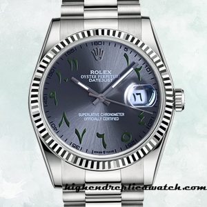 High End Replica Rolex Datejust Men's Rolex Calibre 2836/2813 126334 12mm Grey Dial