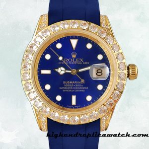 High End Replica Rolex Submariner 16613 Men's Rolex Calibre 2813 Blue-tone Automatic