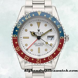 High End Replica Rolex GMT-Master 6542 Rolex Calibre 2836 Men's Hands and Markers