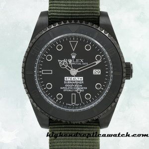 High End Replica Rolex Submariner Men's Rolex Calibre 2813 Stealth  Green-tone