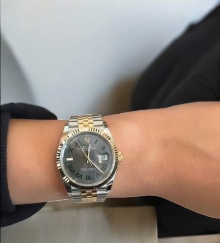 High End Replica Rolex Datejust Rolex Calibre 2836/2813 m126233-0036 Men's Hands photo review