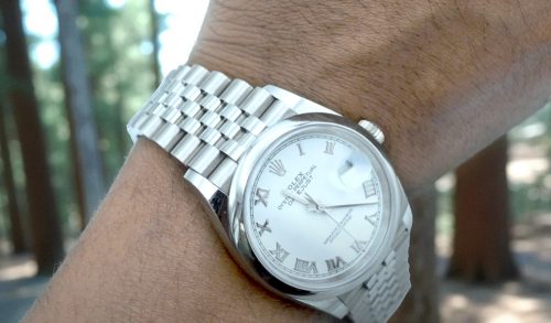 High End Replica Rolex Datejust Men's Rolex Calibre 2836/2813 m126200-0008 Silver-tone 12mm photo review