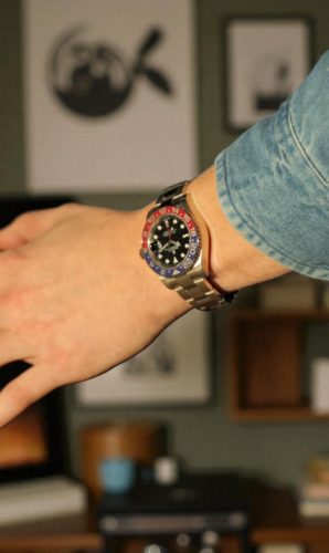 High End Replica Rolex GMT-Master Rolex Calibre 2836 6542 Men's 15mm Hands and Markers photo review