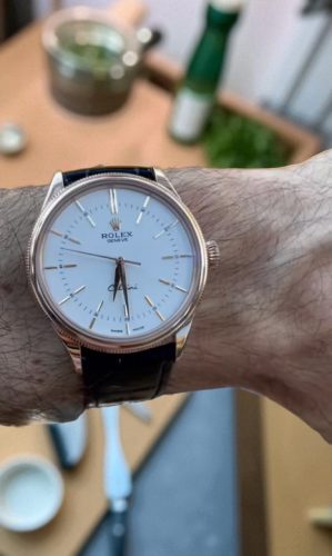 High End Replica Rolex Cellini Men's m50505-0021 Rolex Calibre 2836/2813 / photo review
