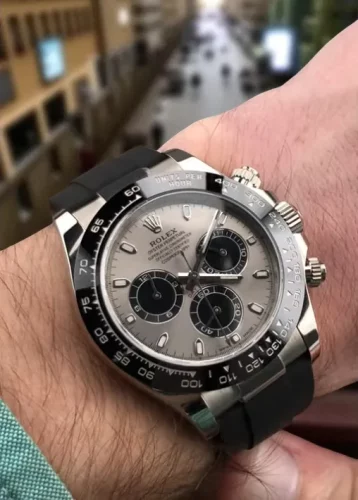 High End Replica Rolex Daytona Men's 116519LN Rolex Calibre 7750/Mingzhu Engine Steel Dial photo review