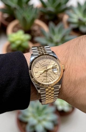 High End Replica Rolex Datejust M126233-0037 Men's Rolex Calibre 2836/2813 12mm photo review