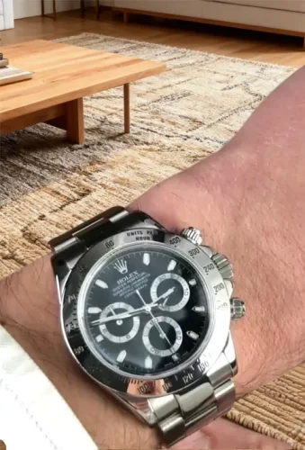 High End Replica Rolex Daytona 116520BKSO Men's Rolex Calibre 7750/Mingzhu Engine Automatic photo review