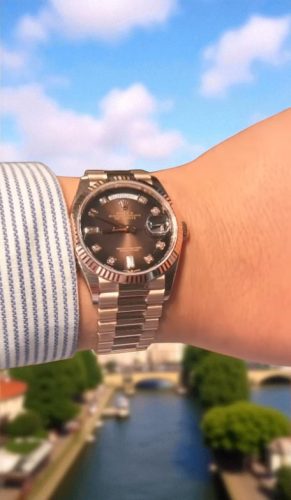 High End Replica Rolex Day-Date Men's Rolex Calibre 2836/2813 m128235-0037 Automatic photo review