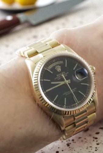 High End Replica Rolex Day-Date Rolex Calibre 2836/2813 18038 Men's Gold-tone 12mm photo review