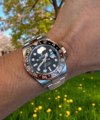 High End Replica Rolex Gmt Master Ii Rolex Calibre 2836/2813 m126710blro-0002 Men's Silver-tone photo review