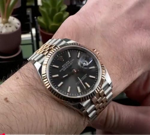 High End Replica Rolex Datejust Men's Rolex Calibre 2836/2813 m126231-0013 Two-tone photo review