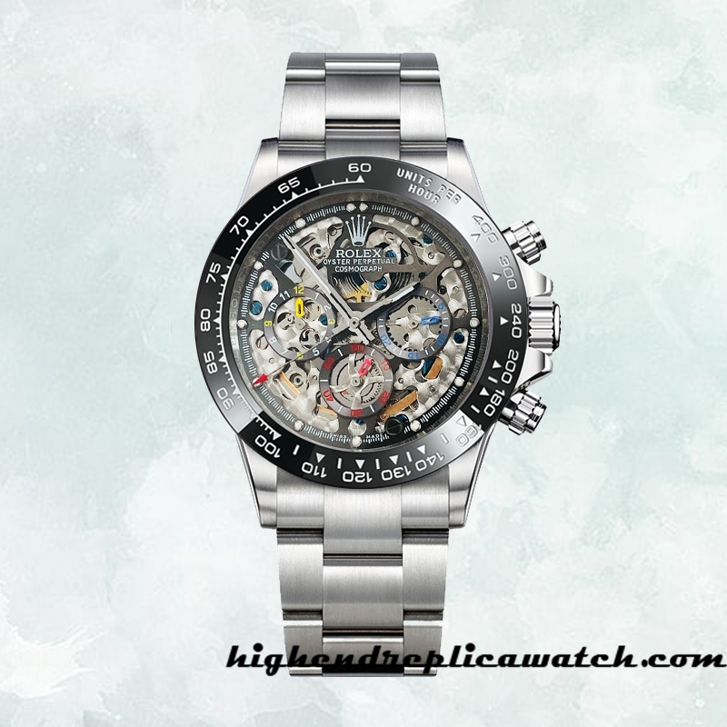 High End Replica Rolex Daytona Men's Mingzhu Engine Skeleton Limited Edition Skeleton Dial 15mm - Image 2