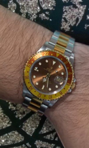 High End Replica Rolex Gmt Master Asian Movement Men's 16713BNSO Automatic Two-tone photo review