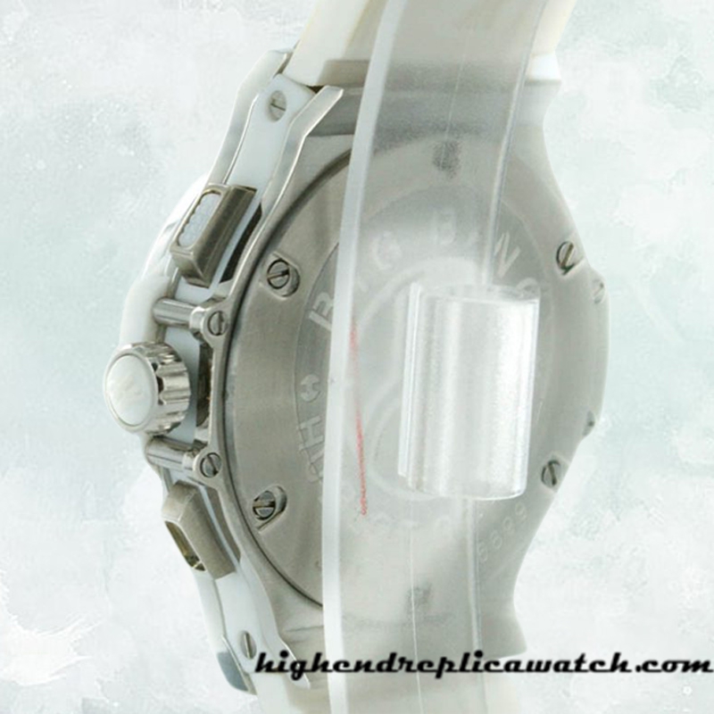 High End Replica Hublot Big Bang 342.SE.230.RW.114 Ladies 38mm Quartz Rubber Band - Image 4