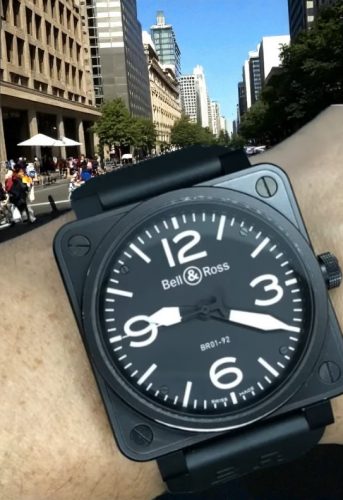 High End Replica Bell&Ross Instruments Black Dial Men's BR03-92 42mm Automatic photo review