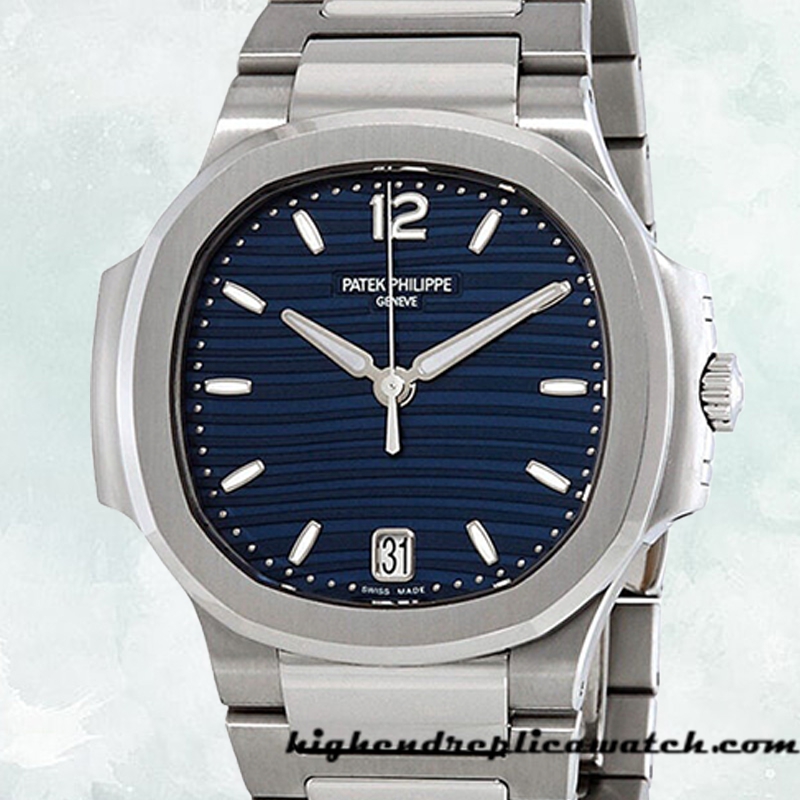 High End Replica Patek Philippe Nautilus Ladies 32mm 7118/1A-001 Quartz