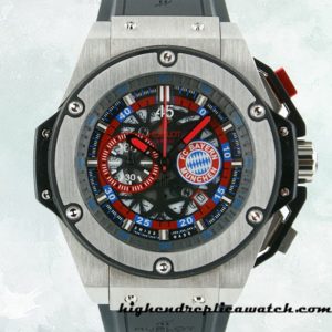 High End Replica Hublot King Power 716.NX.1129.RX.BYM12 Men's 48mm Skeleton Dial