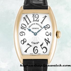 High End Replica Franck Muller Cintrée Curvex 7502QZ 30mm Men's Rose Gold-tone Quartz