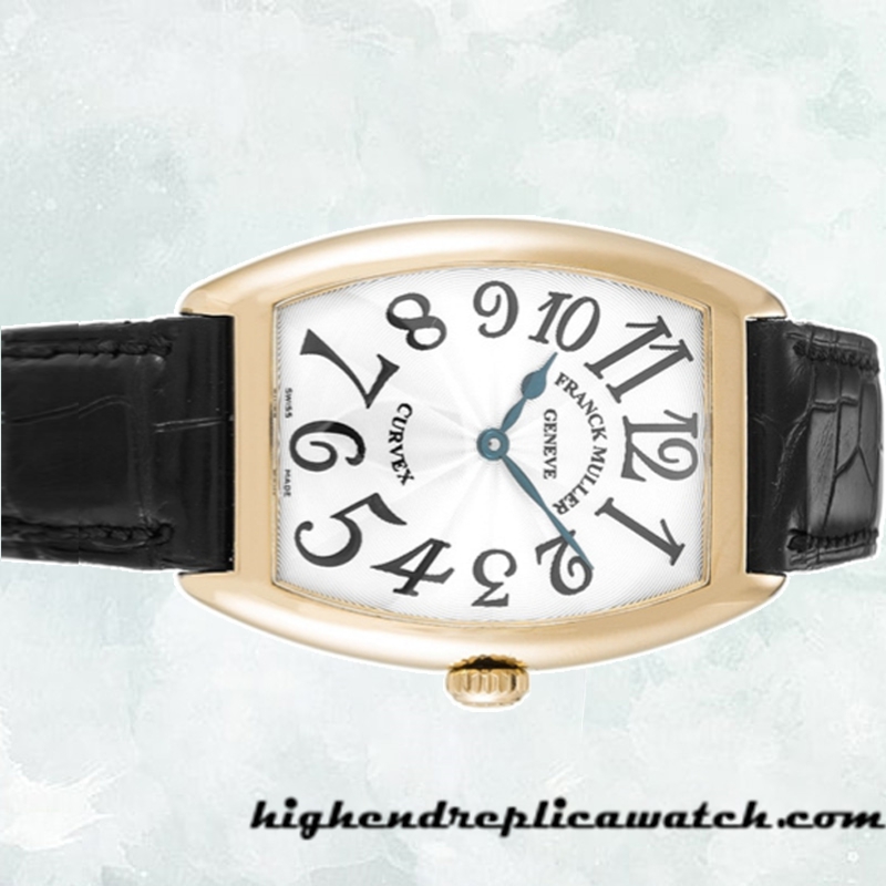 High End Replica Franck Muller Cintrée Curvex 7502QZ 30mm Men's Rose Gold-tone Quartz - Image 4