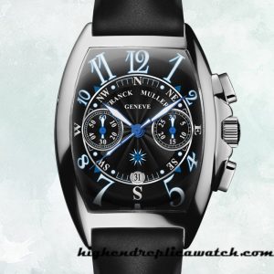 High End Replica Franck Muller Mariner Men's 8080 CC AT MAR 40mm Stainless Steel