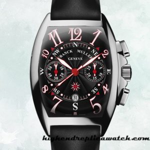 High End Replica Franck Muller Mariner 40mm 8080 CC AT MAR Men's Black Dial Quartz
