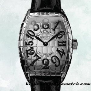 High End Replica Franck Muller Croco Men's 8880 CH IRO CRO 40mm Silver-tone Silver Dial