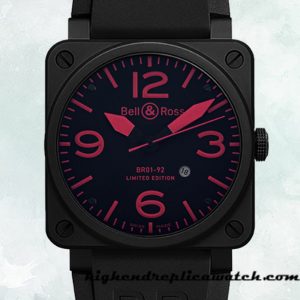 High End Replica Bell&Ross Instruments BR01-92 Black Dial Men's Automatic 42mm
