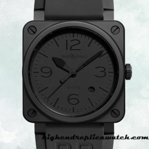 High End Replica Bell&Ross Instruments 42mm BR03-92 Black Dial Automatic Men's