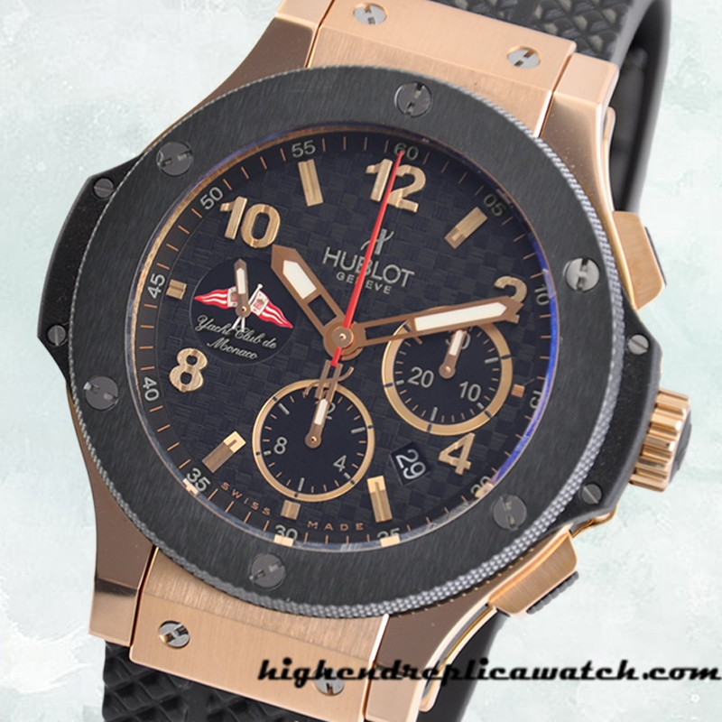 High End Replica Hublot Big Bang Men's 301.PM.131.RX.TGA06 44mm Rubber Band - Image 3