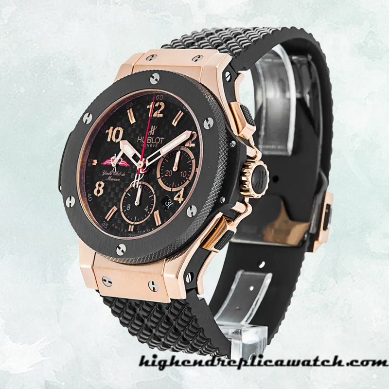 High End Replica Hublot Big Bang Men's 301.PM.131.RX.TGA06 44mm Rubber Band - Image 4