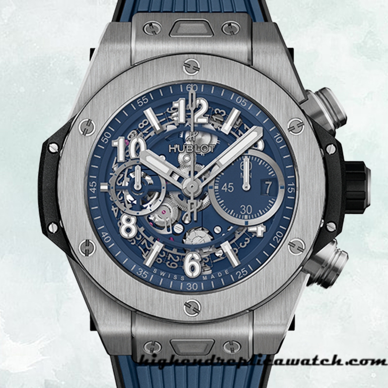 High End Replica Hublot Big Bang 421.NX.5170.RX Men 44mm Silver-tone