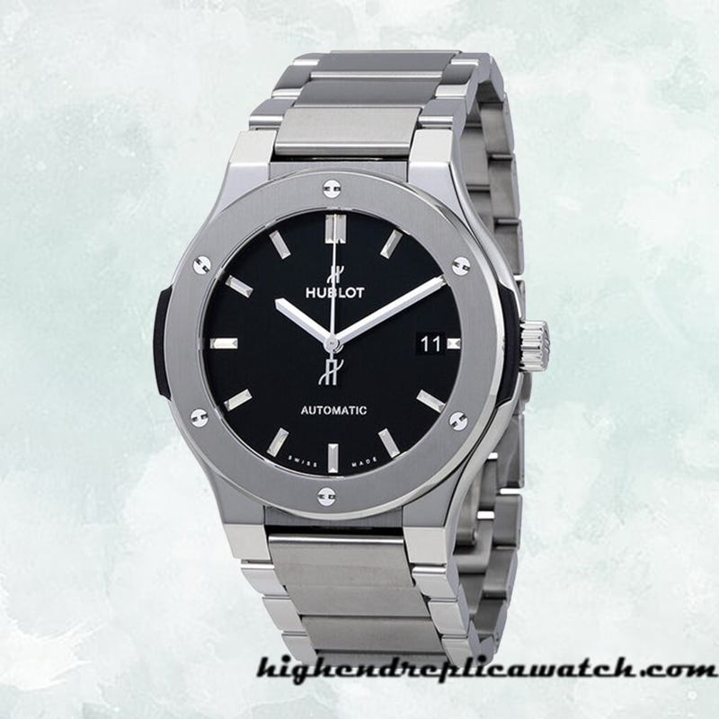 High End Replica Hublot Classic Fusion 45mm Men's 510.NX.1170.NX Automatic Silver-tone - Image 2