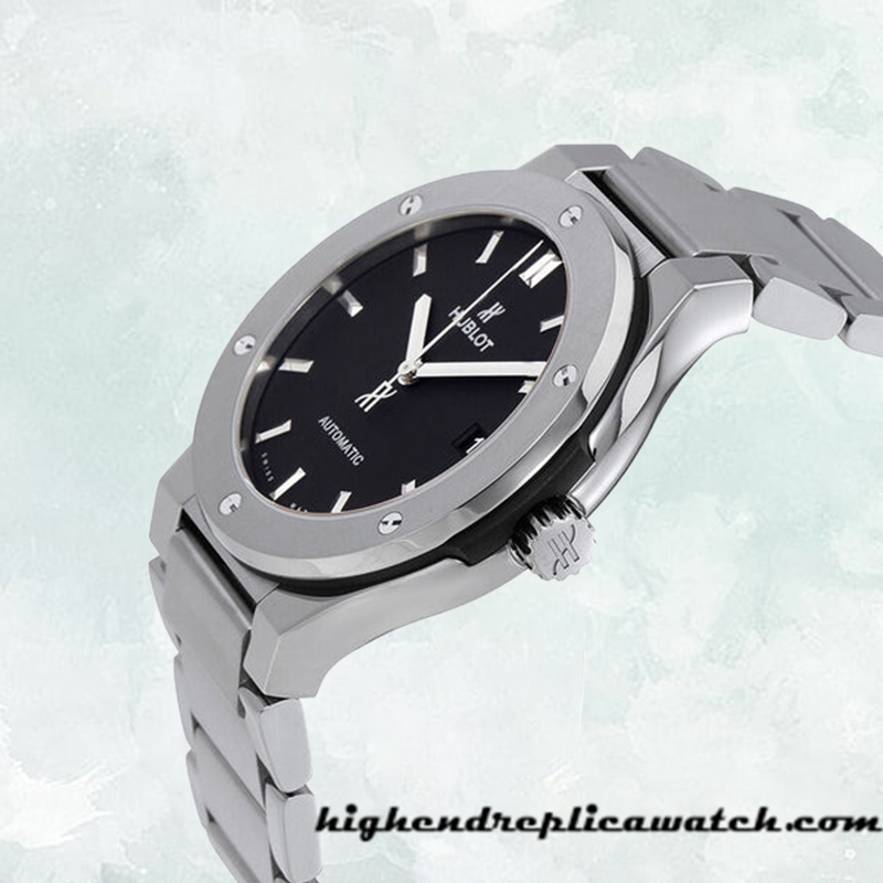 High End Replica Hublot Classic Fusion 45mm Men's 510.NX.1170.NX Automatic Silver-tone - Image 3