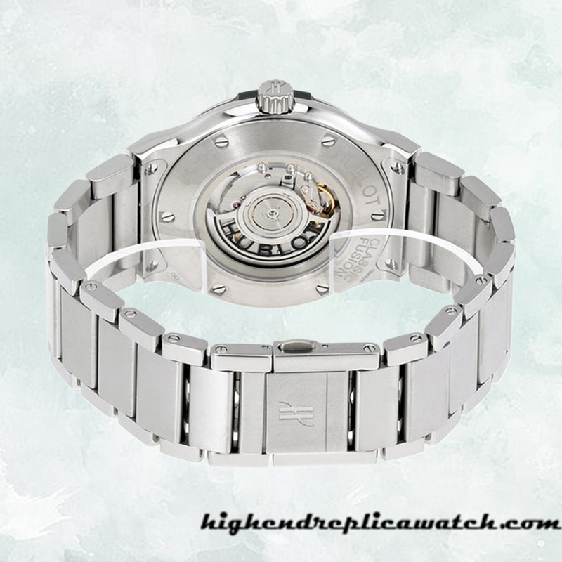 High End Replica Hublot Classic Fusion 45mm Men's 510.NX.1170.NX Automatic Silver-tone - Image 4